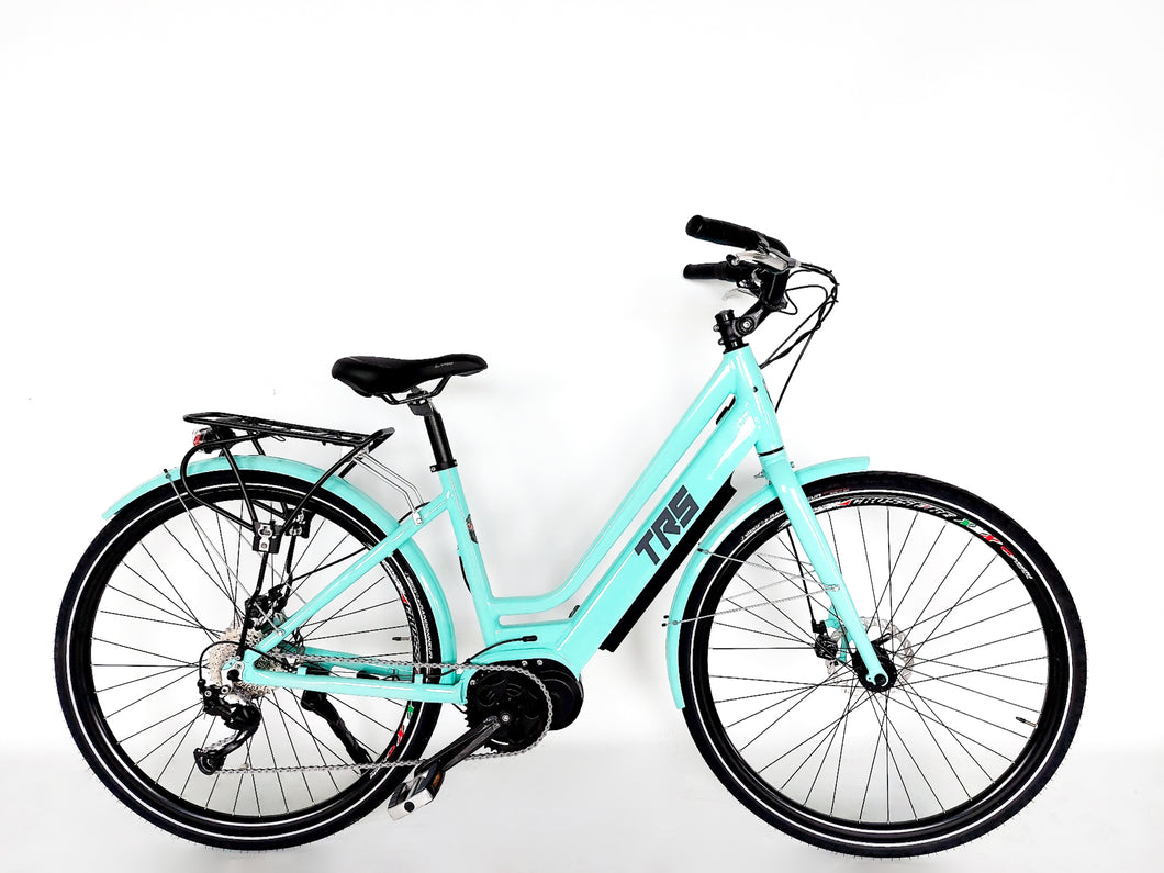 Pronta Consegna E-bike promovec donna verde tiffany
