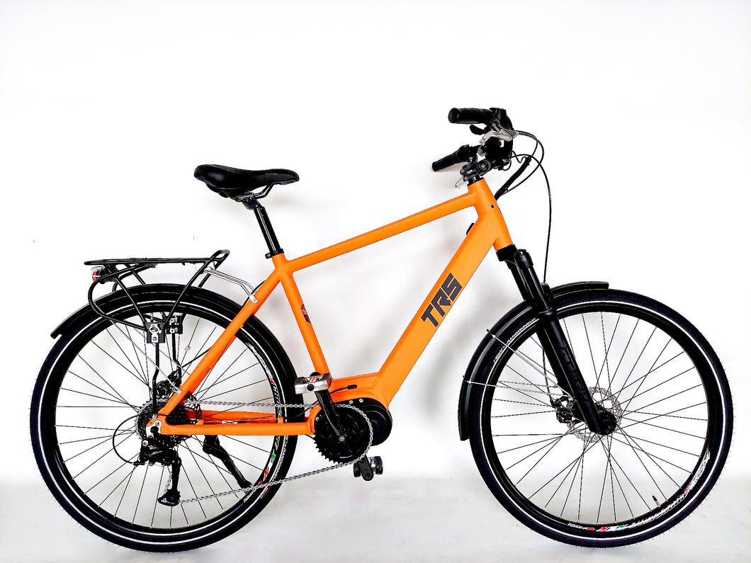 Pronta Consegna E-bike promovec uomo arancio opaco